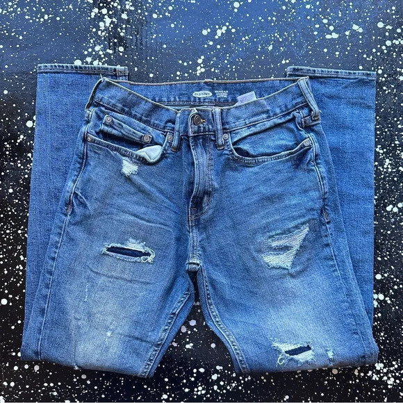 Old Navy Relaxed Jeans Slim Flex 30x30 - Picture 1 of 4